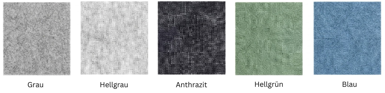 Schwer entflammbare Akustikwand / Stellwand B1 - schwer entflammbar