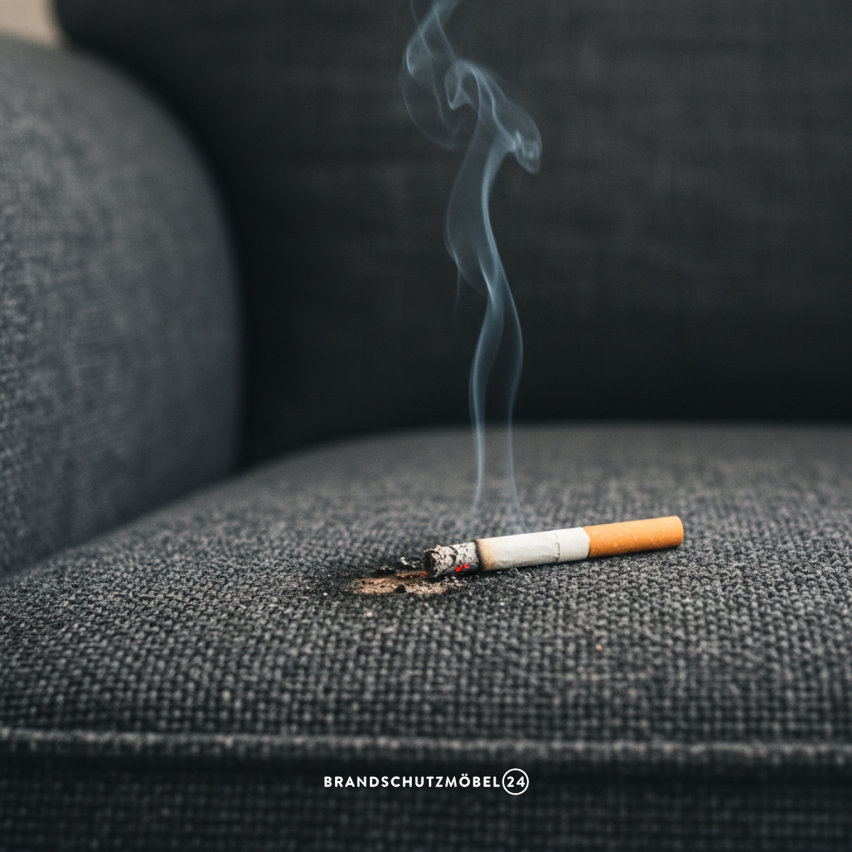 DIN 66084 P-c wird erreicht durch bestehen des Zigarettentests nach DIN EN 1021-1