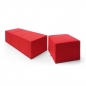Preview: Sitzhocker Tumba eckig 410mm x 410mm