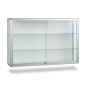 Preview: Hängevitrine B1 schwer entflammbare Wandvitrine mit ESG-Sicherheitsglas