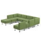 Preview: modulares Sofa Narva (schwer entflammbar) - individuell konfigurierbar