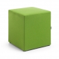 Preview: Sitzhocker Tumba eckig 410mm x 410mm