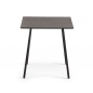 Preview: Quadratischer Betontisch Talca 75x75 cm (nicht brennbar A1)