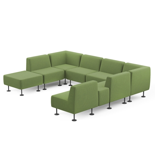 modulares Sofa Narva (schwer entflammbar) - individuell konfigurierbar