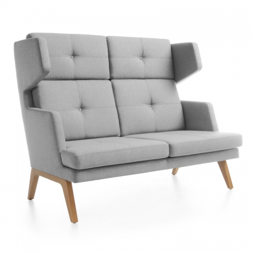 Sofa Lahti 3-Sitzer hohe Rückenlehne