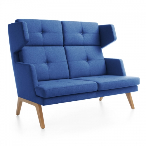 Sofa Lahti 2-Sitzer hohe Rückenlehne
