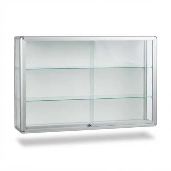 Hängevitrine B1 schwer entflammbare Wandvitrine mit ESG-Sicherheitsglas