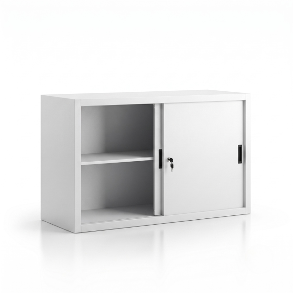 schwer entflammbarer Schrank / Sideboard Padua 2OH 120cm / 160 cm breit