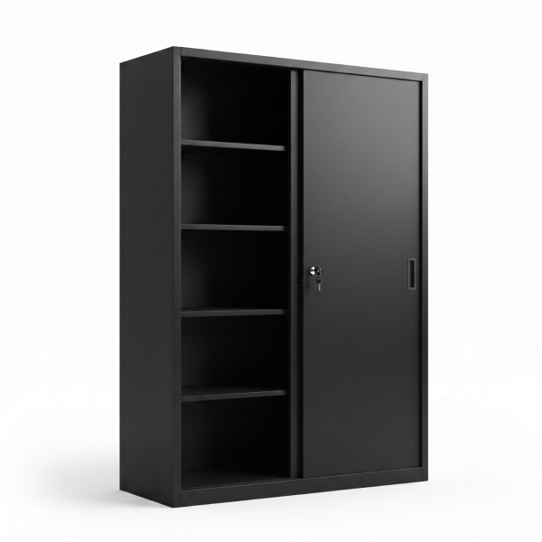 schwer entflammbarer Schrank / Hochschrank Padua 5OH (120 cm breit)
