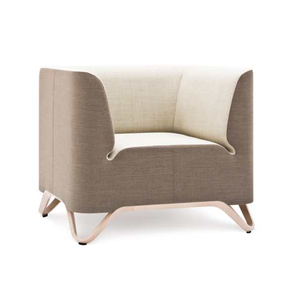 Sessel Olgod mit Armlehnen